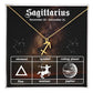 Sagittarius- Zodiac Symbol Necklace