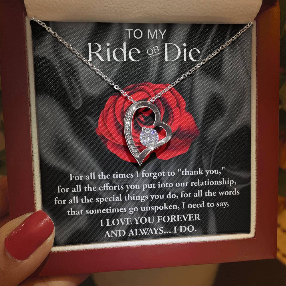 To My Ride or Die  - Gift For Soulmate