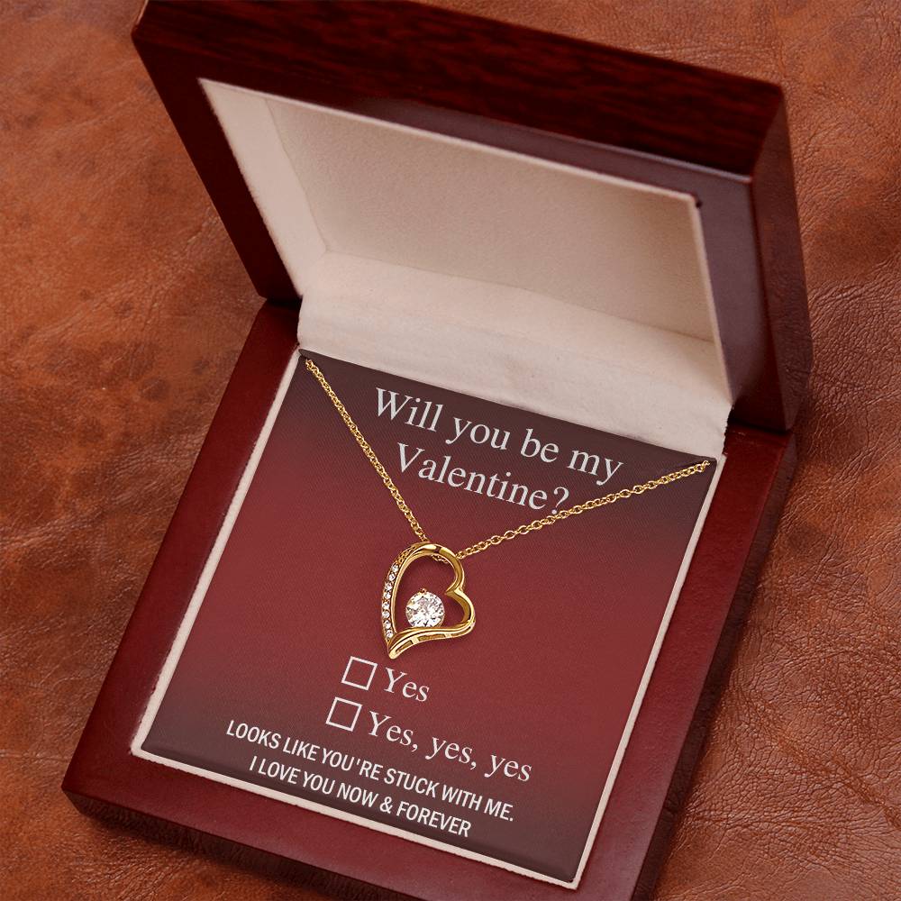 Will You Be My Valentine? - Valentine's  Gift For Lovers, For Wife, For Soulmate