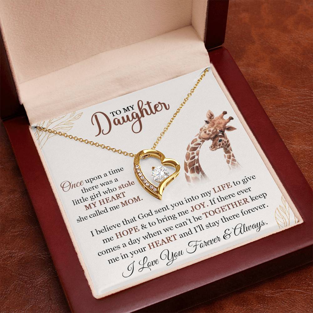 Forever Bond: Mother-Daughter Love Necklace, gift for daughter, gift to my daughter