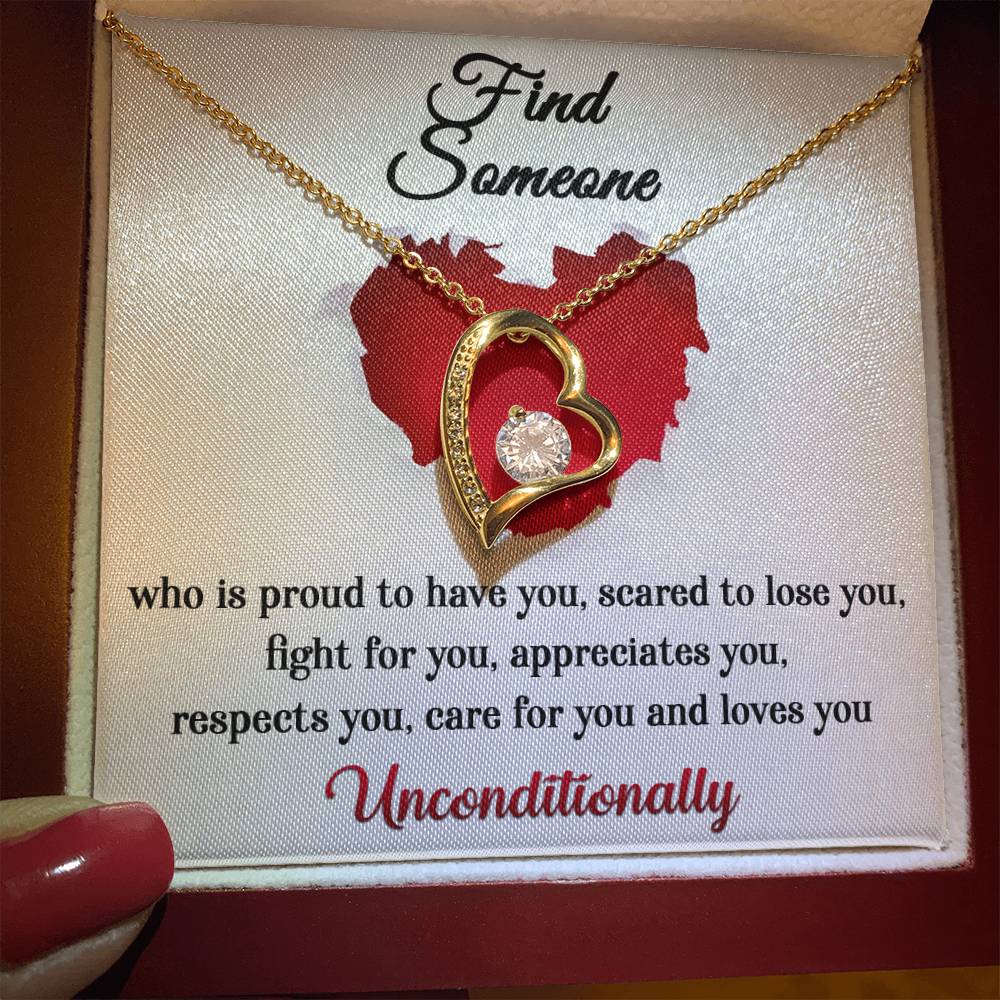 Someone  loves you unconditionally, Gift for soulmate, Gift for Wife