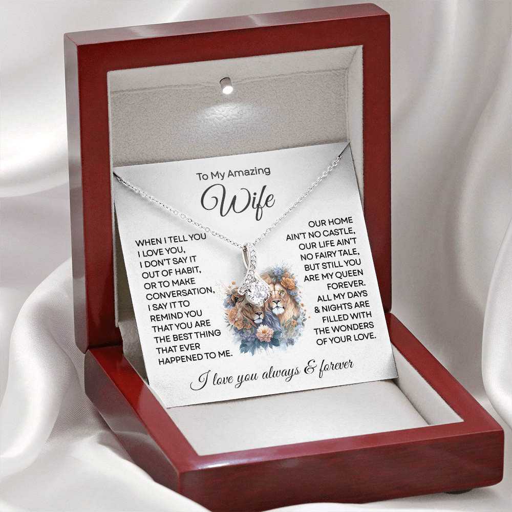 Elegant Alluring  Beauty Necklace – Gift for Wife, Gift For Soulmate