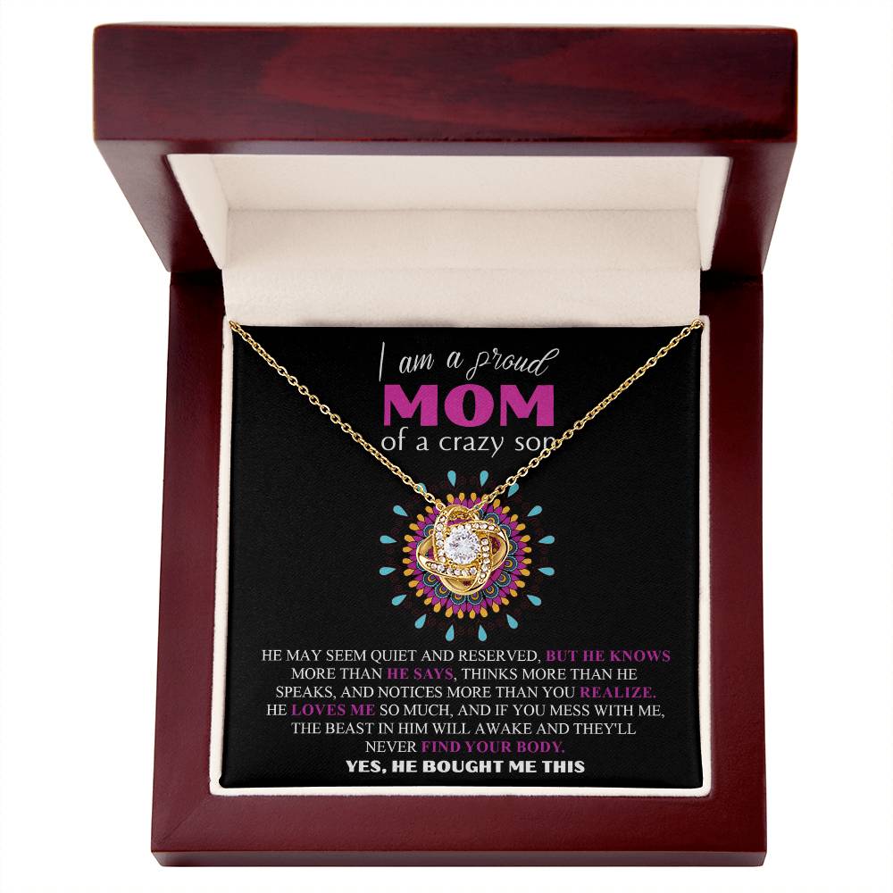 I Am A Proud Mom, Gift  To Mother from SOn, Gift For Mama