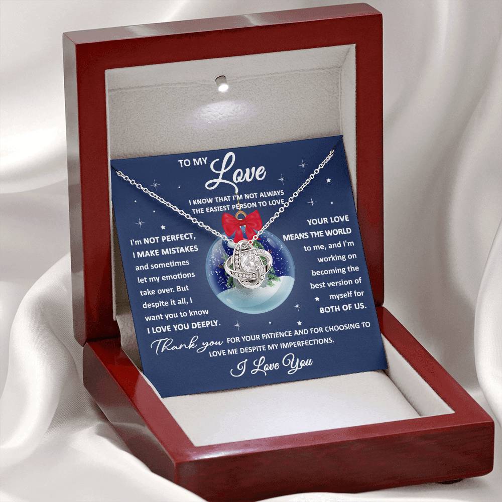 I Love You Deeply- Gift for wife- Gift For Soulmate- Pendant Necklace