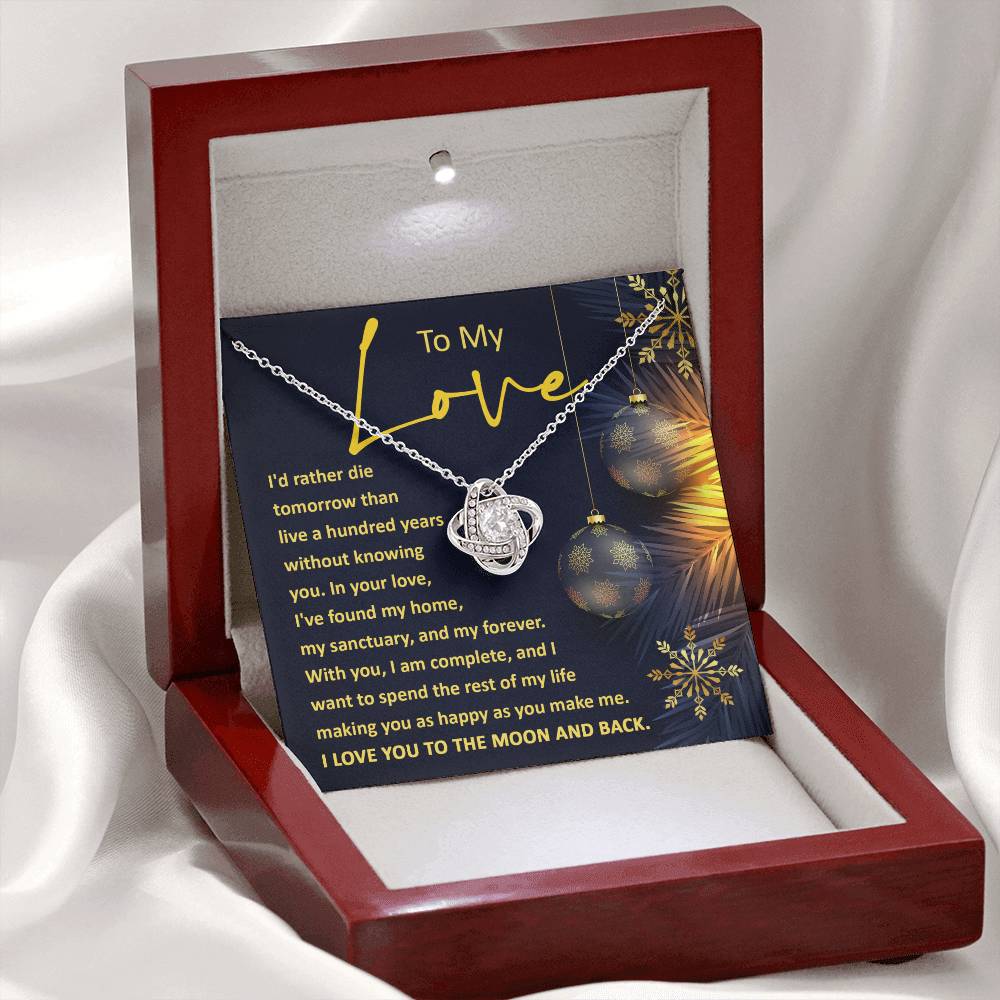 I Love You To The Moon And Back -Gift for Soulmate, Gift For Wife