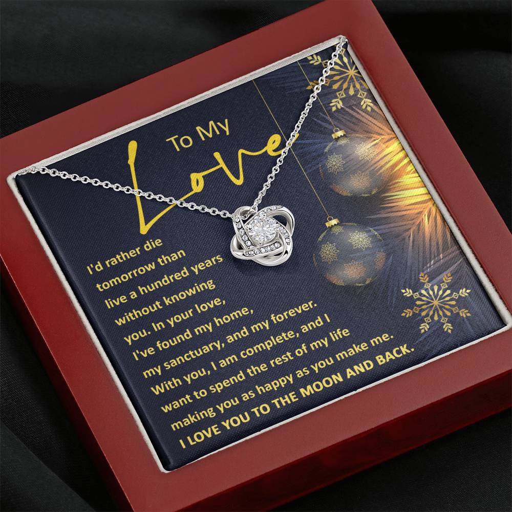 I Love You To The Moon And Back -Gift for Soulmate, Gift For Wife