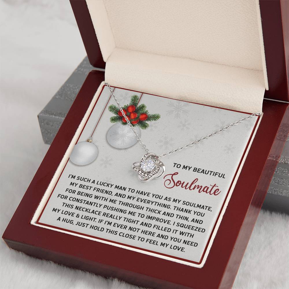 Love Knot Necklace Gift For Soulmate Christmas Gift