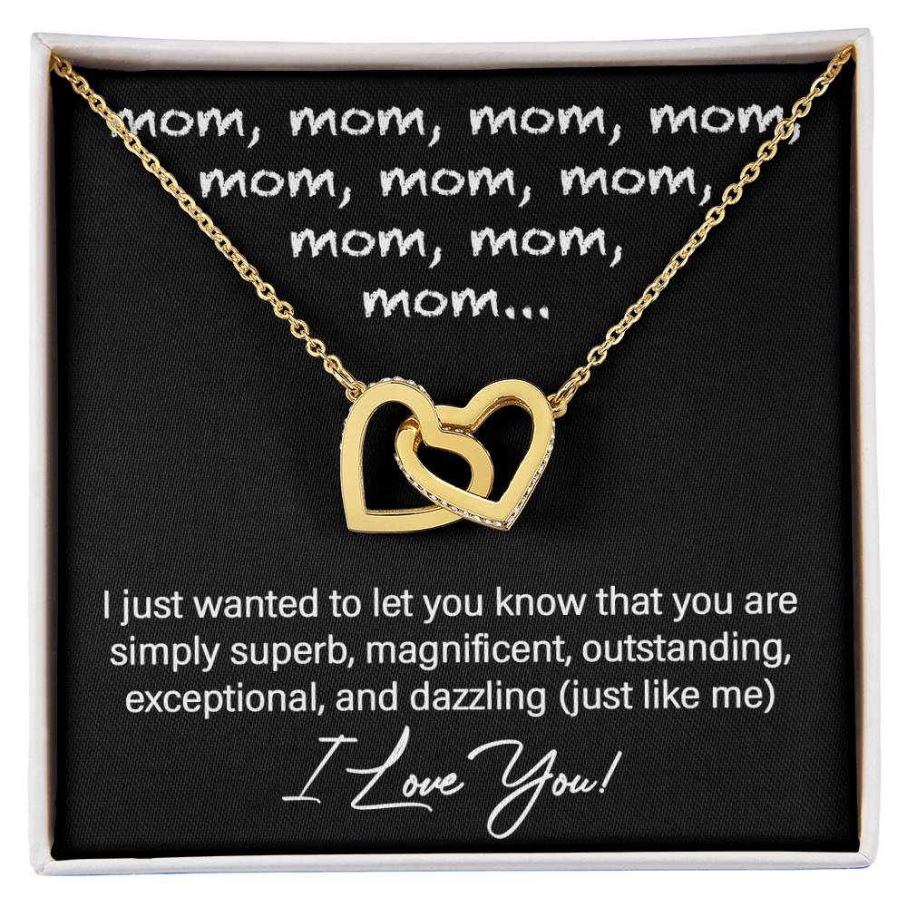 I Love You, Mom. Gift For Mother, Gift For Mom