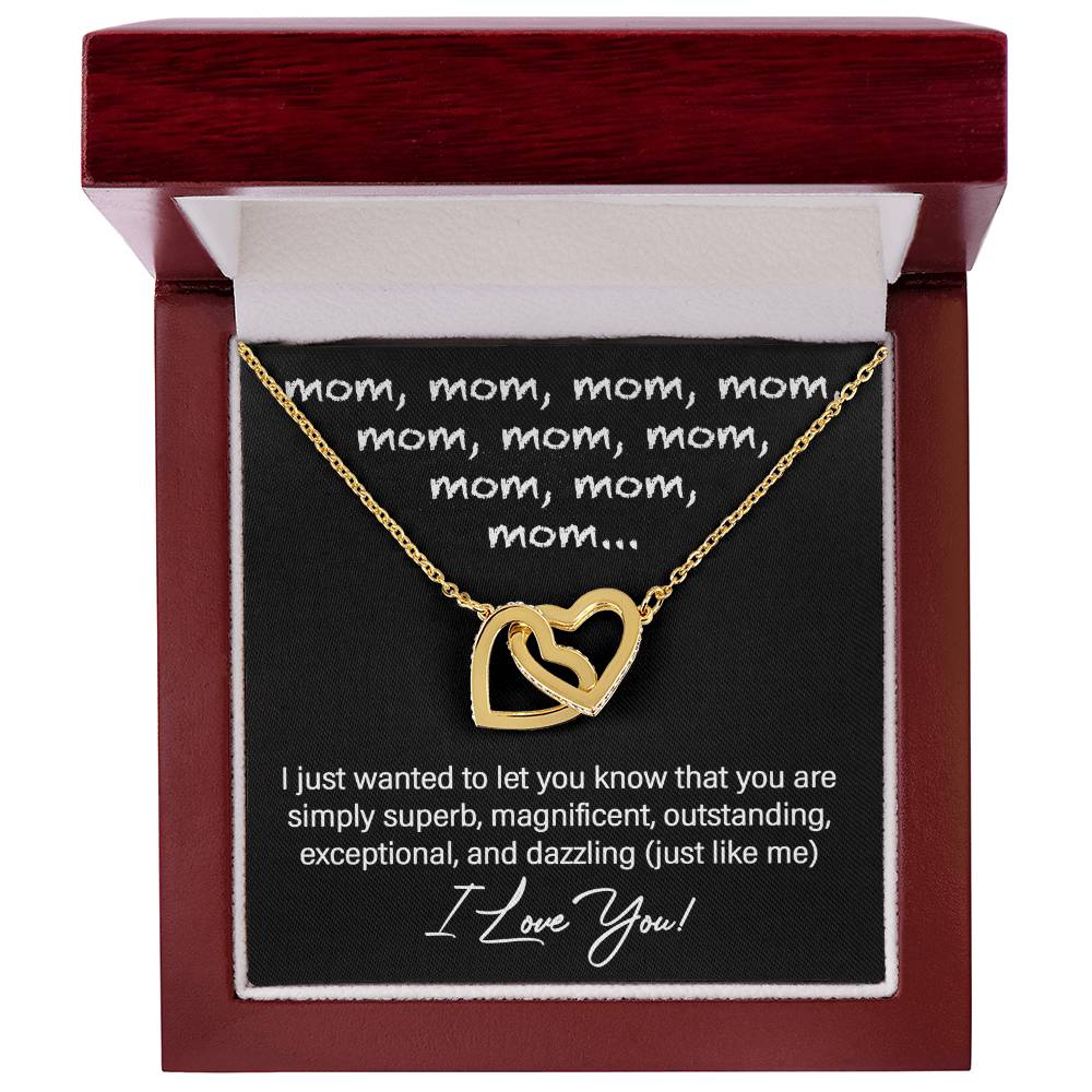 I Love You, Mom. Gift For Mother, Gift For Mom