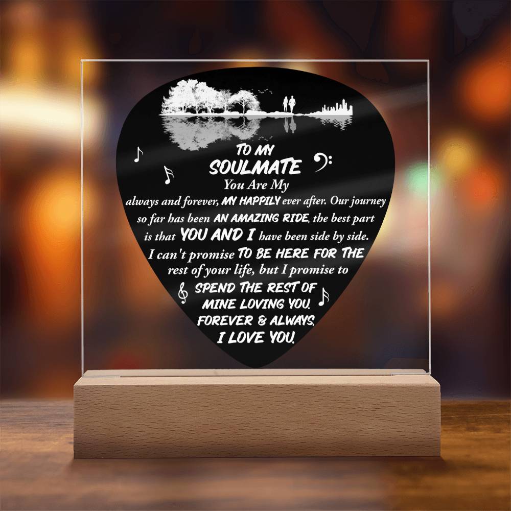 You Are My Always and Forever - Acrylic Plaque , Home Decor