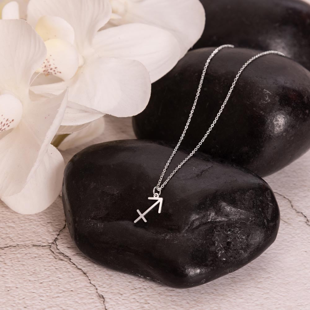 Sagittarius- Zodiac Symbol Necklace