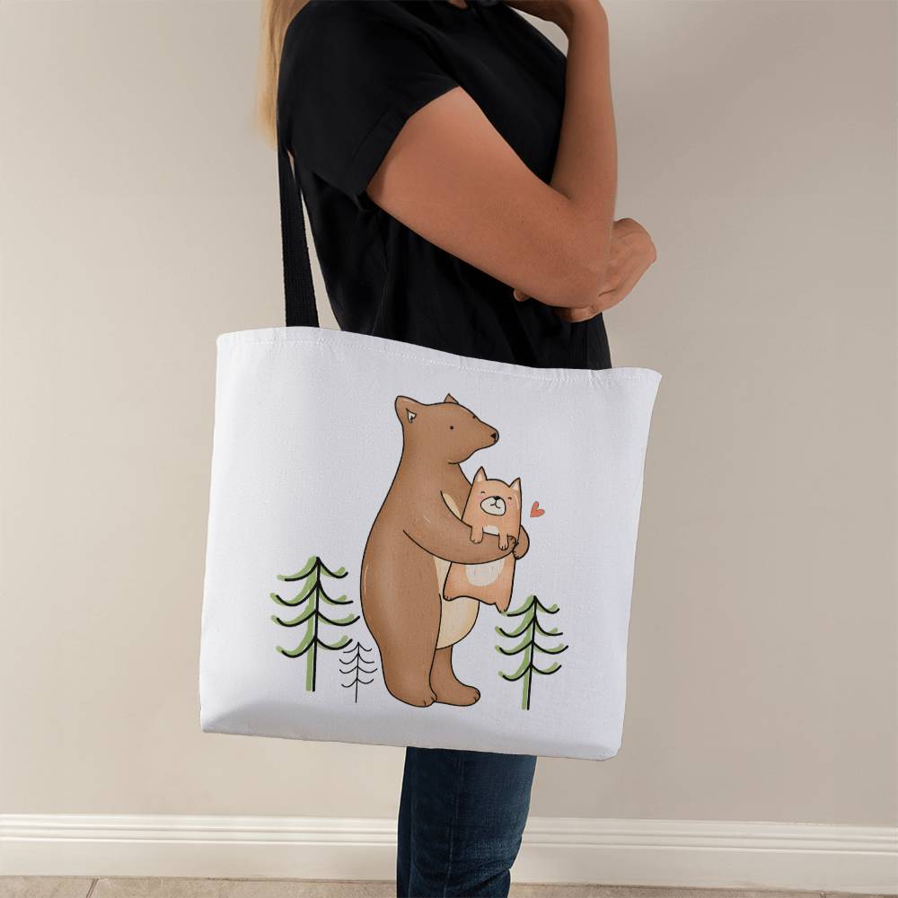 Mama Bear's Embrace: Classic Tote Bag - A Heartfelt Birthday Gift for Mom, Gift for Mom