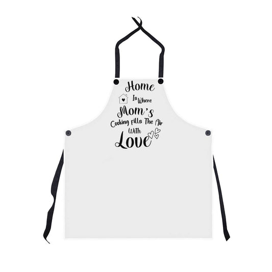 Home Is Where Mom's cooking Fills The Air with Love, Apron Gift for mom, Gift for her , Birthday Gift,Mother's Day Gift