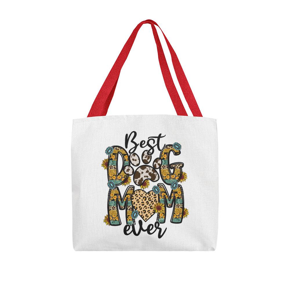 Dog Love Mom: Personalized Classic Tote - Perfect Gift for Your Fur-Loving Mom,Gift for Mom, Gift For Mother