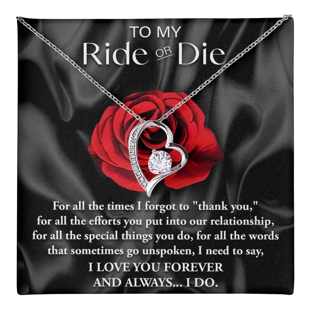 To My Ride or Die  - Gift For Soulmate