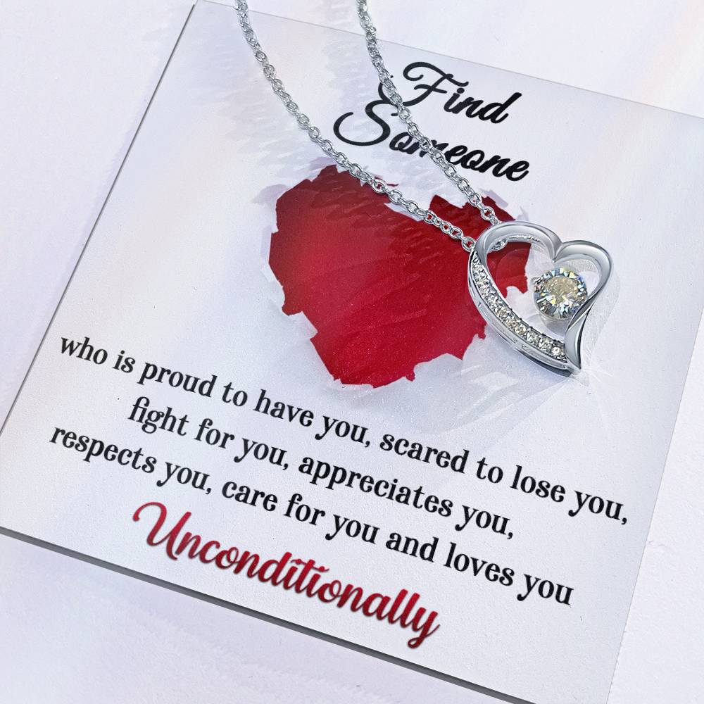 Someone  loves you unconditionally, Gift for soulmate, Gift for Wife