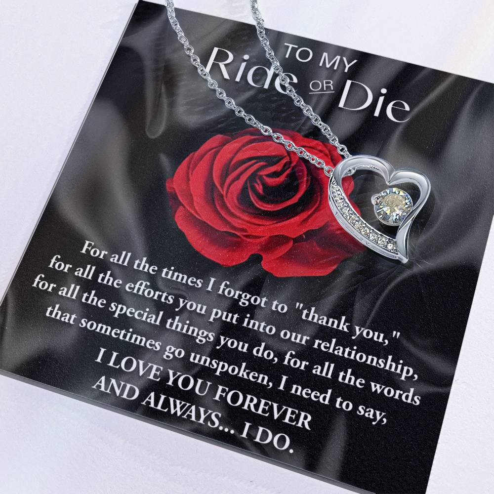 To My Ride or Die  - Gift For Soulmate