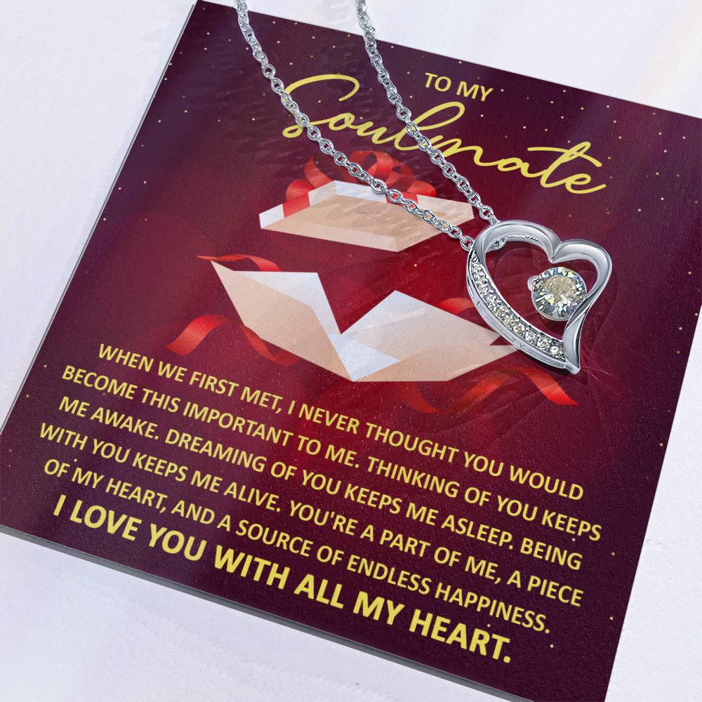 Thinking Of You- Forever Love Necklace- Gift For Wife, Gift For Soulmate