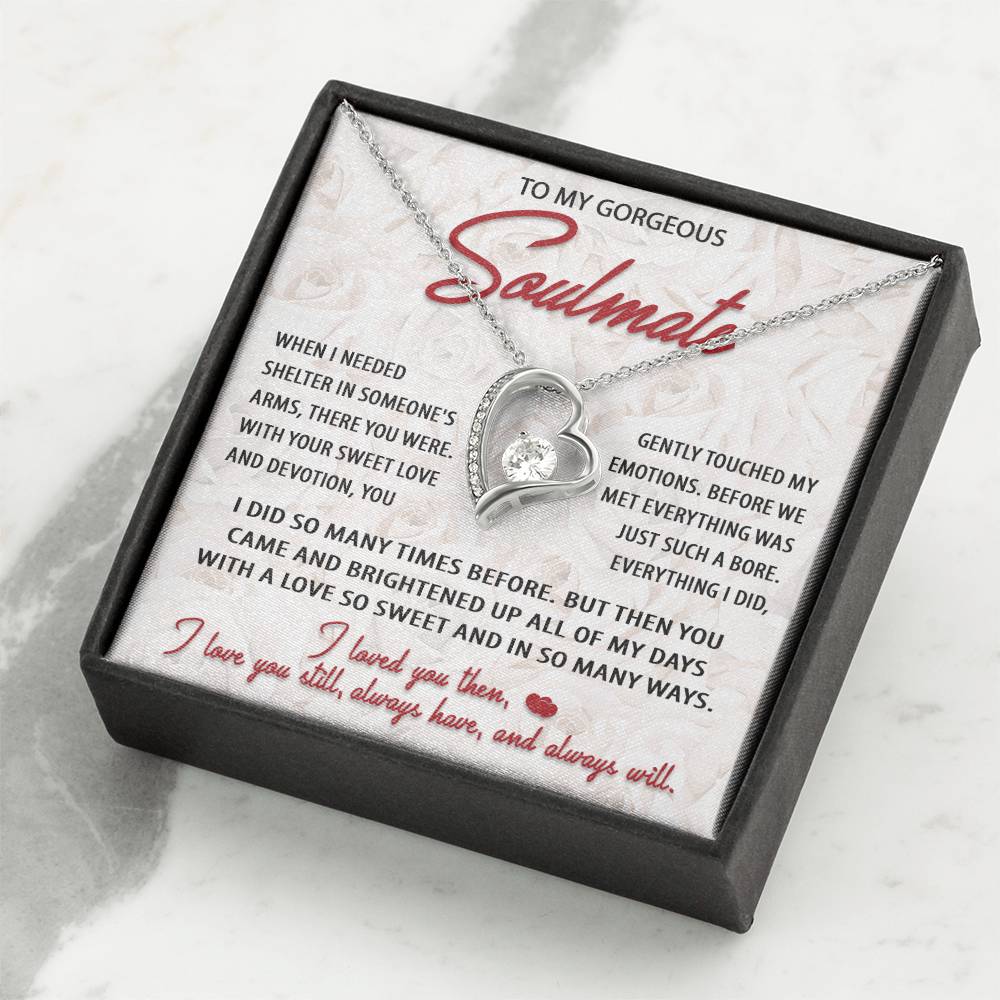 Sweet Love- Forever Love Necklace, Gift For Soulmate