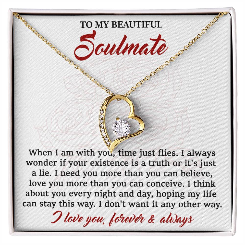 I Love You Forever and Always- Gift For Wife, Gift For Soulmate