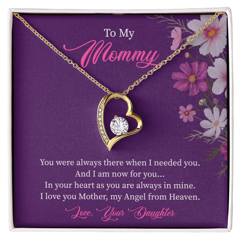 I Love You, Mother. My Angel From Heaven- Perfect Gift For Mother. Necklace Gift For Mother.