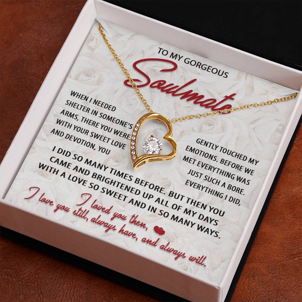 Sweet Love- Forever Love Necklace, Gift For Soulmate