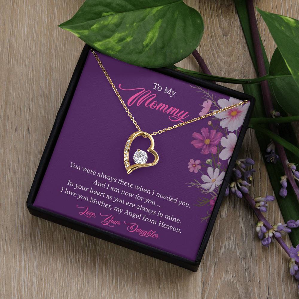 I Love You, Mother. My Angel From Heaven- Perfect Gift For Mother. Necklace Gift For Mother.