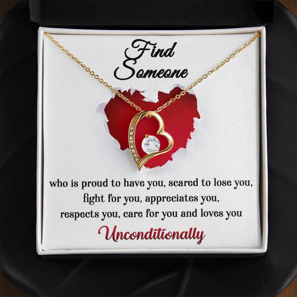 Someone  loves you unconditionally, Gift for soulmate, Gift for Wife