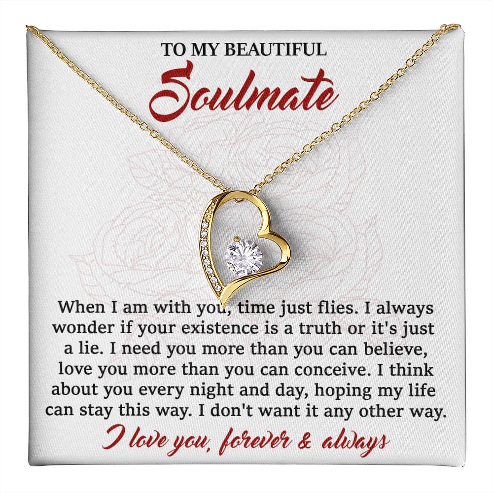 I Love You Forever and Always- Gift For Wife, Gift For Soulmate