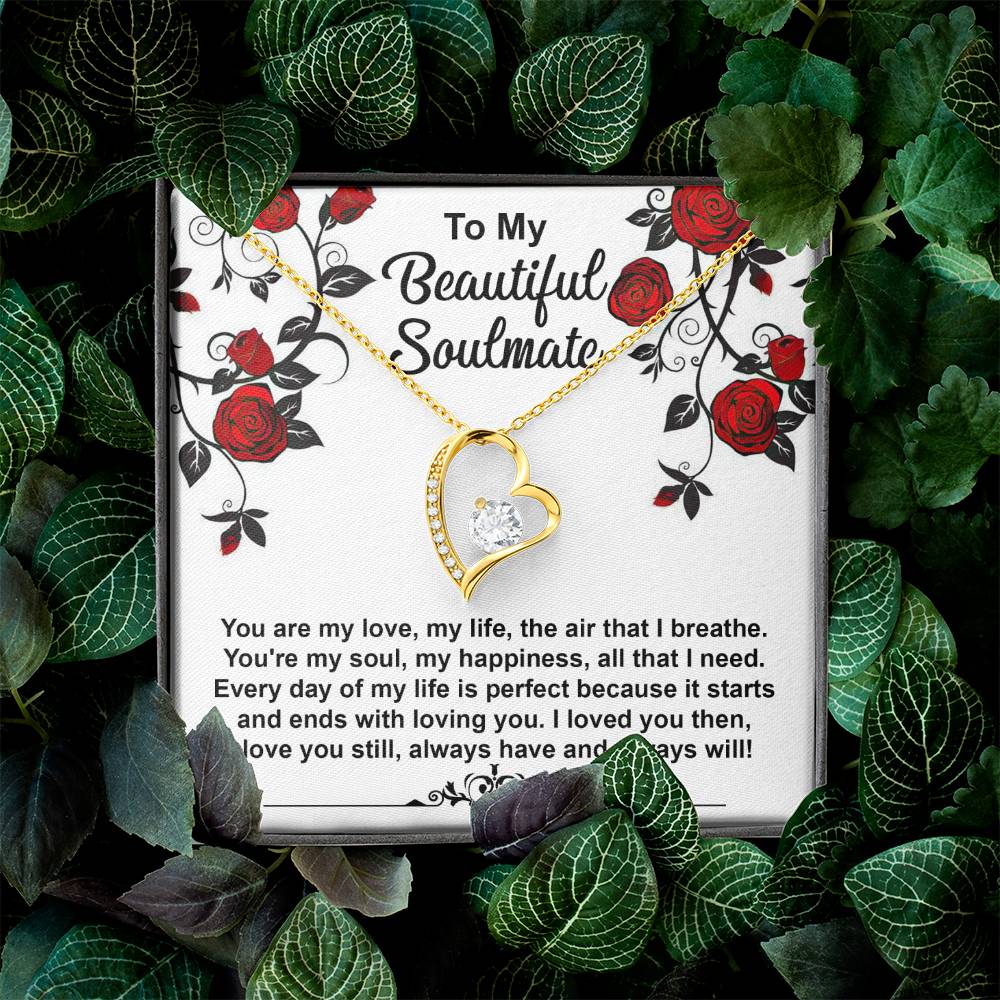 You Are My Soul - Forever Love Necklace- Gift For Soulmate