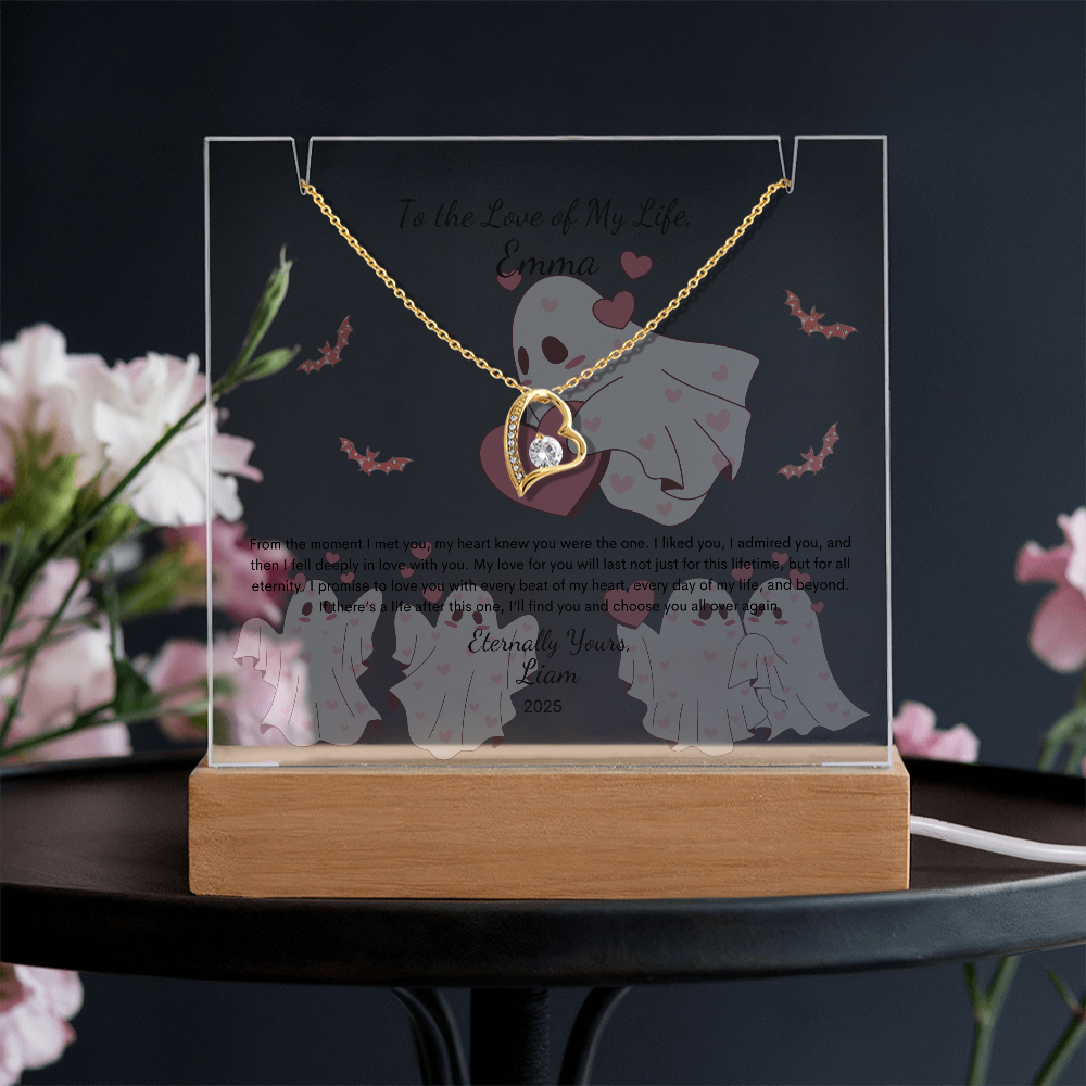 Endless Love, Timeless Gift – Necklace & Keepsake Bundle