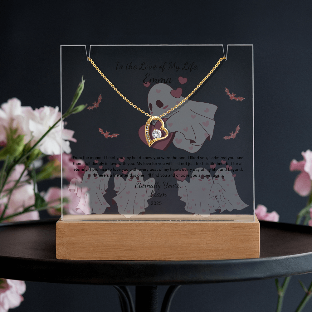 Endless Love, Timeless Gift – Necklace & Keepsake Bundle