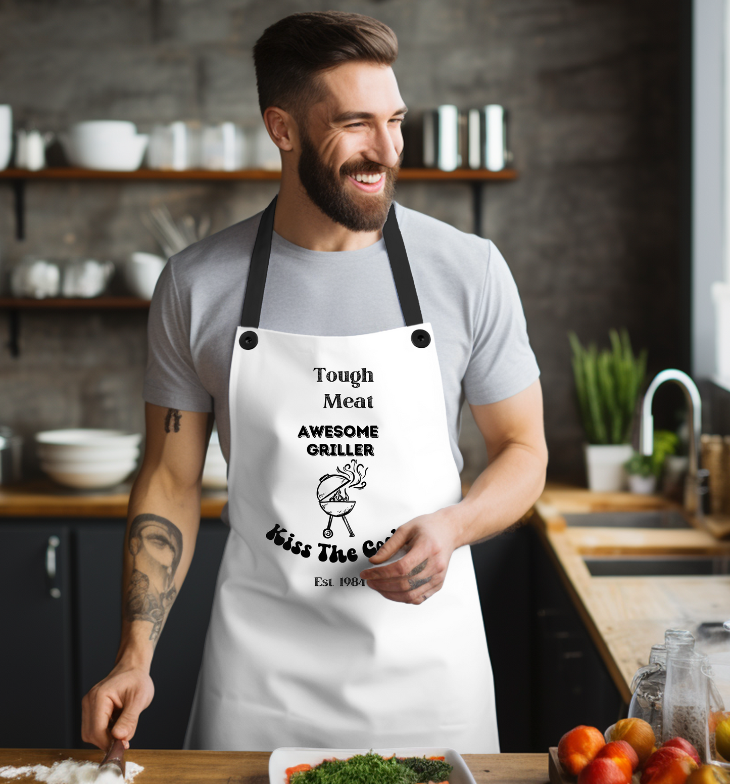 Novelty 40th Birthday Apron – Unique Gift Idea for Him